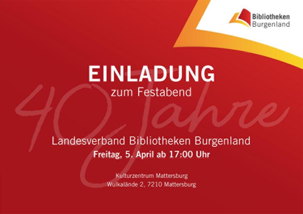 Einladung 40 Jahre LVBB 2024